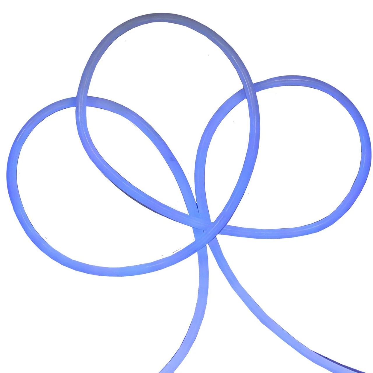 2100 Blue LED Commercial Grade Neon Style Flexible Christmas Rope Lights - 50 Ft Blue Tube 2 2100 Blue LED Commercial Grade Neon Style Flexible Christmas Rope Lights - 50 Ft Blue Tube - Image 2