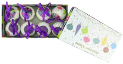 8pc Purple And White Decoupage Shatterproof Christmas Ball Ornaments 2.25" (57mm) -Best Christmas Store 0xpgok74f2ypenhgs0cbmlinb5vswj3t 40246.1667586600