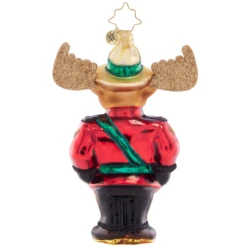 Christopher Radko Mountie Bruce Moose Glass Christmas Ornament 1021494 -Best Christmas Store 1021494 3 53809.1684362127