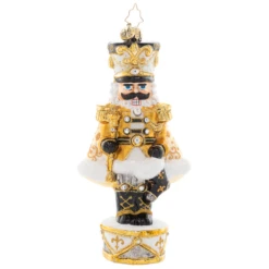 Christopher Radko Golden Guardian Glass Christmas Ornament 1021657
