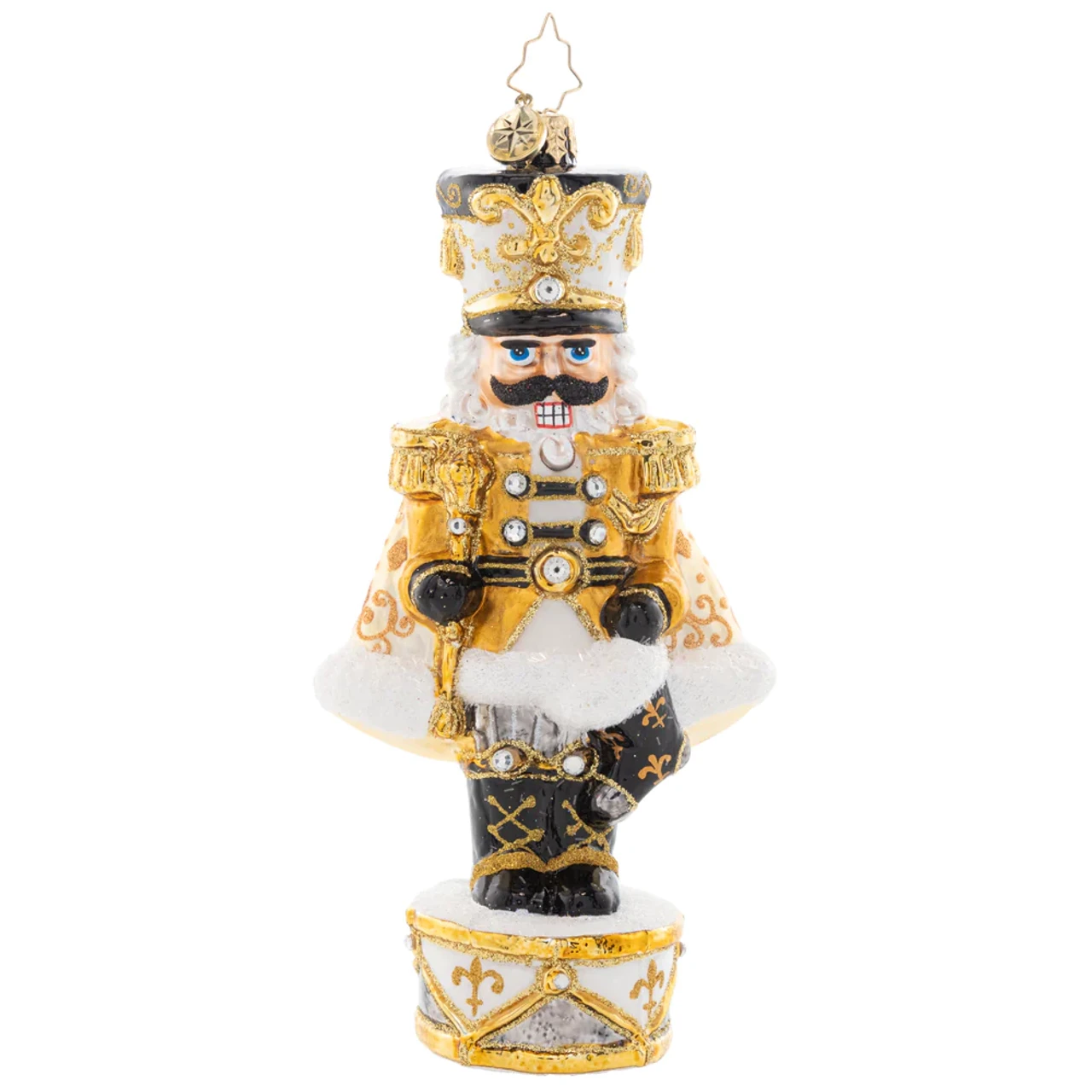 Christopher Radko Golden Guardian Glass Christmas Ornament 1021657 1 Christopher Radko Golden Guardian Glass Christmas Ornament 1021657
