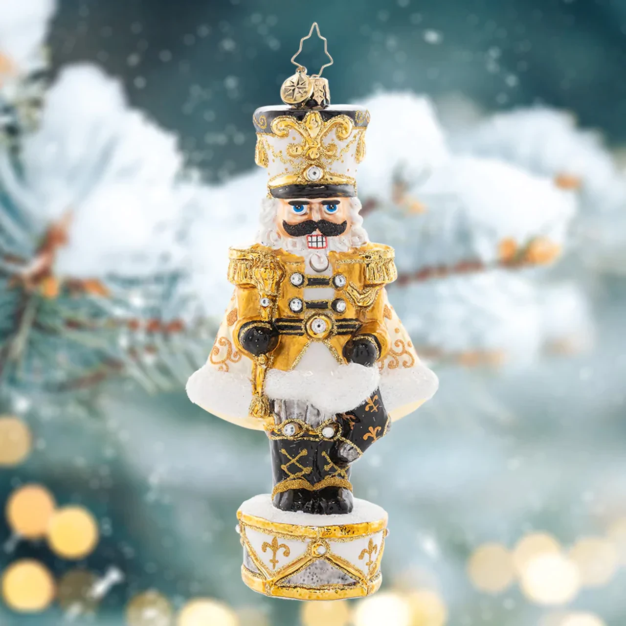Christopher Radko Golden Guardian Glass Christmas Ornament 1021657 2 Christopher Radko Golden Guardian Glass Christmas Ornament 1021657 - Image 2