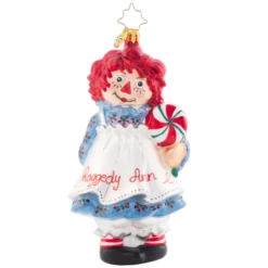 Christopher Radko Raggedy Sweets Glass Christmas Ornament 1021680