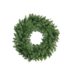 Buffalo Fir Artificial Christmas Wreath - 24-Inch, Unlit