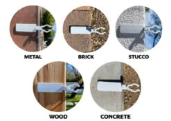 25ct Anywhere Outdoor Sticky Adhesive Clips 7 25ct Anywhere Outdoor Sticky Adhesive Clips -Best Christmas Store 734025205 18263.1667538789