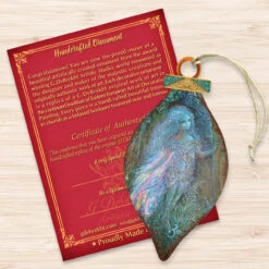 Set Of 2 Luminous Fairy In The Forest Wooden Christmas Ornaments 5.5" 6 Set Of 2 Luminous Fairy In The Forest Wooden Christmas Ornaments 5.5" -Best Christmas Store 845620 jw 3 40954.1667549698