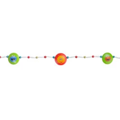 6' Sesame Street Characters Beaded Novelty Artificial Christmas Garland - Unlit