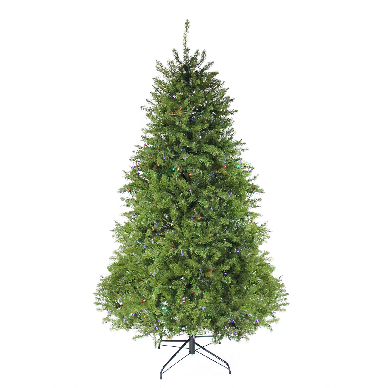 6.5' Pre-Lit Northern Pine Full Artificial Christmas Tree - Multi-Color LED Lights 1 6.5' Pre-Lit Northern Pine Full Artificial Christmas Tree - Multi-Color LED Lights