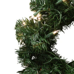 10" Pre-Lit Deluxe Windsor Pine Artificial Christmas Wreath - Clear Lights -Best Christmas Store allstate119200907 69684.1667664511