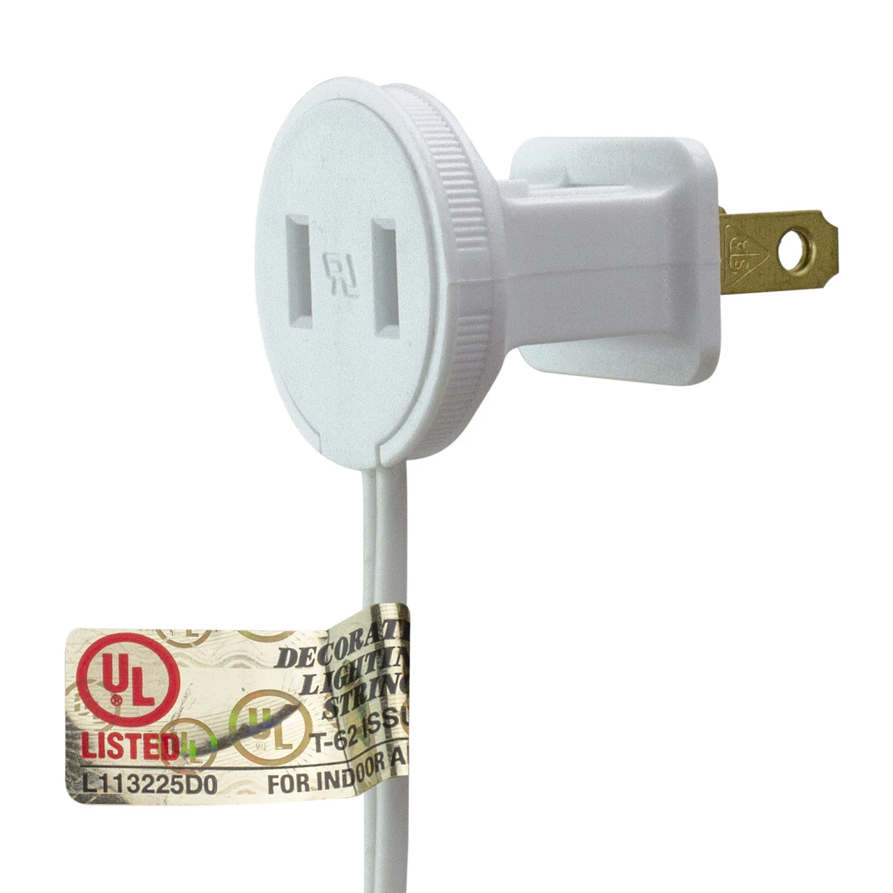 35ct White Roped Light Ball Outdoor Christmas Decor 14.25" 2 35ct White Roped Light Ball Outdoor Christmas Decor 14.25" - Image 2