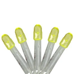 2' X 8' Yellow LED Net Style Tree Trunk Wrap Christmas Lights - Clear Wire