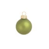 2ct Green Glass Matte Finish Christmas Ball Ornaments 6" (150mm)