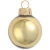 40ct Shiny Antique Gold Glass Ball Christmas Ornaments 1.5" (40mm)