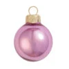 40ct Rosewood Pink Pearl Christmas Ball Ornaments 1.25" (30mm)