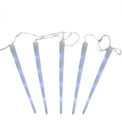 19.5" Vibrantly Colored Snowfall Christmas Light Tubes