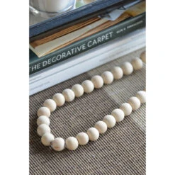 2.9' X 1.6" Pine Sphere Beads Artificial Garland - Unlit -Best Christmas Store dabhg 45504 3 10092.1667659385