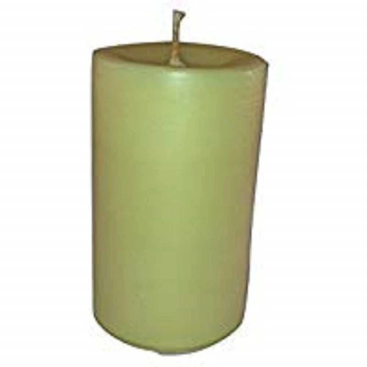 4.5" Golden Yellow Organic Beeswax Pillar Candle 2 4.5" Golden Yellow Organic Beeswax Pillar Candle - Image 2