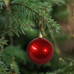 4ct Candy Red Shatterproof Christmas Ball Ornaments 4" (100mm) 5 4ct Candy Red Shatterproof Christmas Ball Ornaments 4" (100mm) -Best Christmas Store dcki20kbx04713b 06431.1667602027