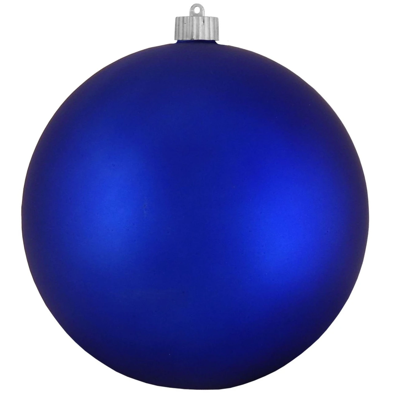 Azure Blue Shatterproof Matte Christmas Ball Ornament 8" (200mm) 1 Azure Blue Shatterproof Matte Christmas Ball Ornament 8" (200mm)