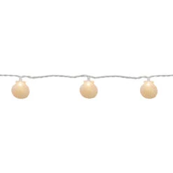 10 Count Iridescent Scalloped Seashell Novelty String Lights, 6.5 Ft White Wire 6 10 Count Iridescent Scalloped Seashell Novelty String Lights, 6.5 Ft White Wire -Best Christmas Store denniseast 13057 1 26038.1667487891