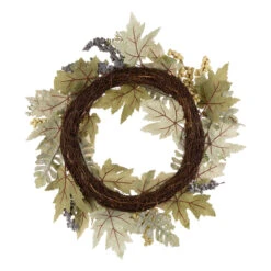 Gourds And Berries Autumn Harvest Wreath, 22-Inch, Unlit 10 Gourds And Berries Autumn Harvest Wreath, 22-Inch, Unlit -Best Christmas Store dglit 2005500027 5 67920.1667603075