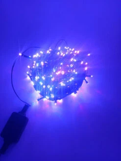 65.25' Multi-Function Timed Pattern String Lights - 200 RGB LED With Remote -Best Christmas Store dhine 37511 200 4 05363.1667513634