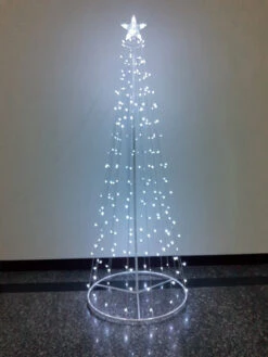 6.75' Multi-Function Timed LED Tree - 252 RGB LED With Remote