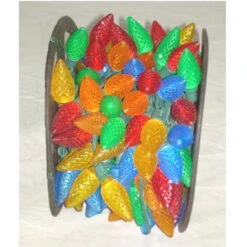 210 Multi-Color LED C6 Commercial Mini Christmas Lights - 56.5 Ft Green Wire -Best Christmas Store dhof202360 03 80639.1667533671