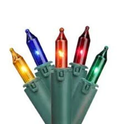 50-Count Pink And Yellow Mini Christmas Light Set, 9.15ft Green Wire -Best Christmas Store dhof202970 03 19360.1667662588