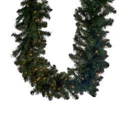 9' X 14" Pre-lit Vanderbilt Artificial Christmas Garland - Clear Lights