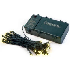 50 Battery Operated Cool White Wide Angle LED Christmas Lights - 18.33 Ft Green Wire -Best Christmas Store dlig 1101317 3 92094.1667536633