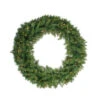 Pre-Lit Northern Pine Artificial Christmas Wreath - 24-Inch, Clear Lights