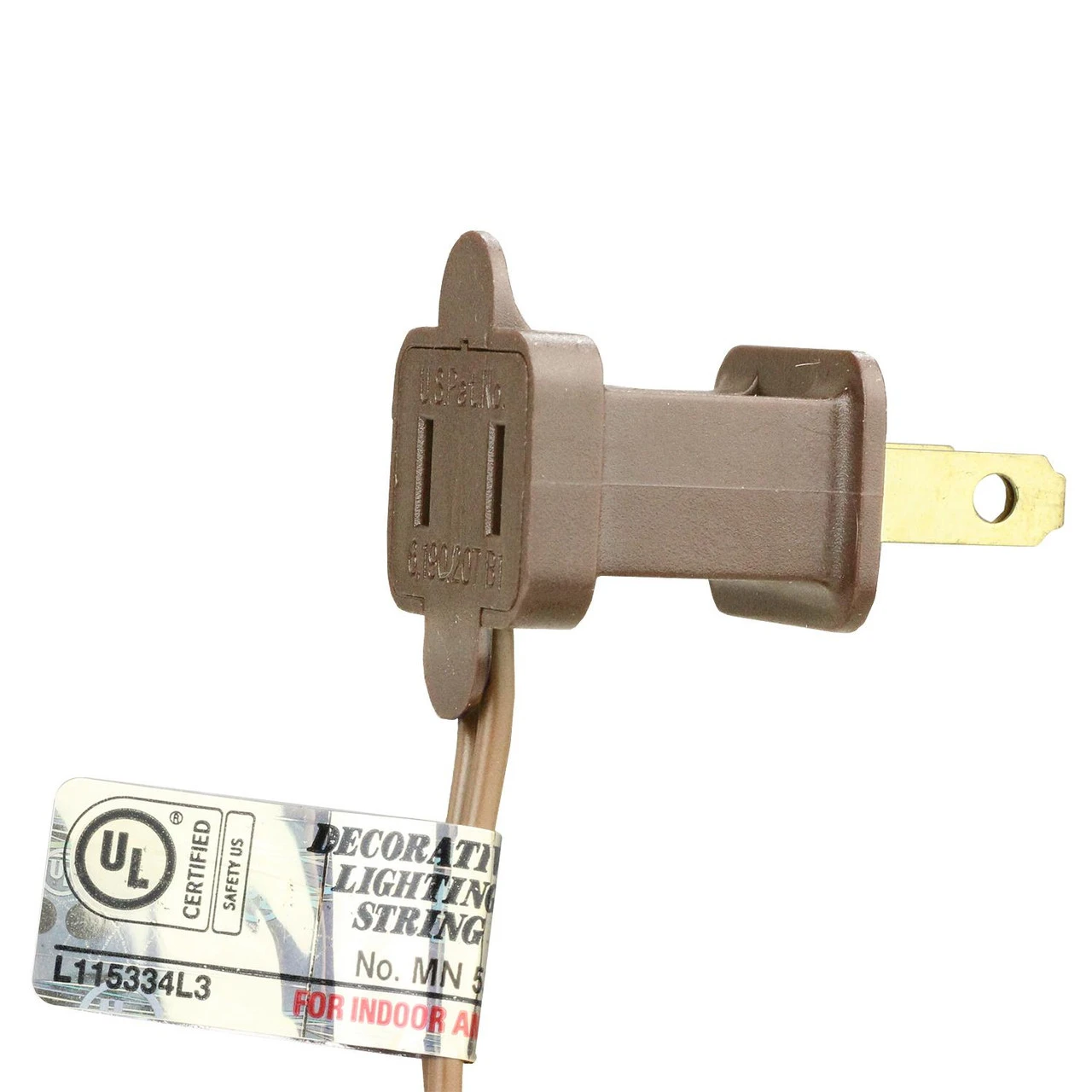 2' X 8' Orange Mini Christmas Net Style Tree Trunk Wrap Christmas Lights - Brown Wire 2 2' X 8' Orange Mini Christmas Net Style Tree Trunk Wrap Christmas Lights - Brown Wire - Image 2