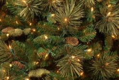 7.5 Ft. Carolina Pine Tree With Clear Lights -Best Christmas Store dnat20cap3 306 75 4 99525.1686079931