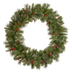 Crestwood Spruce Artificial Christmas Wreath - 36-Inch, Unlit
