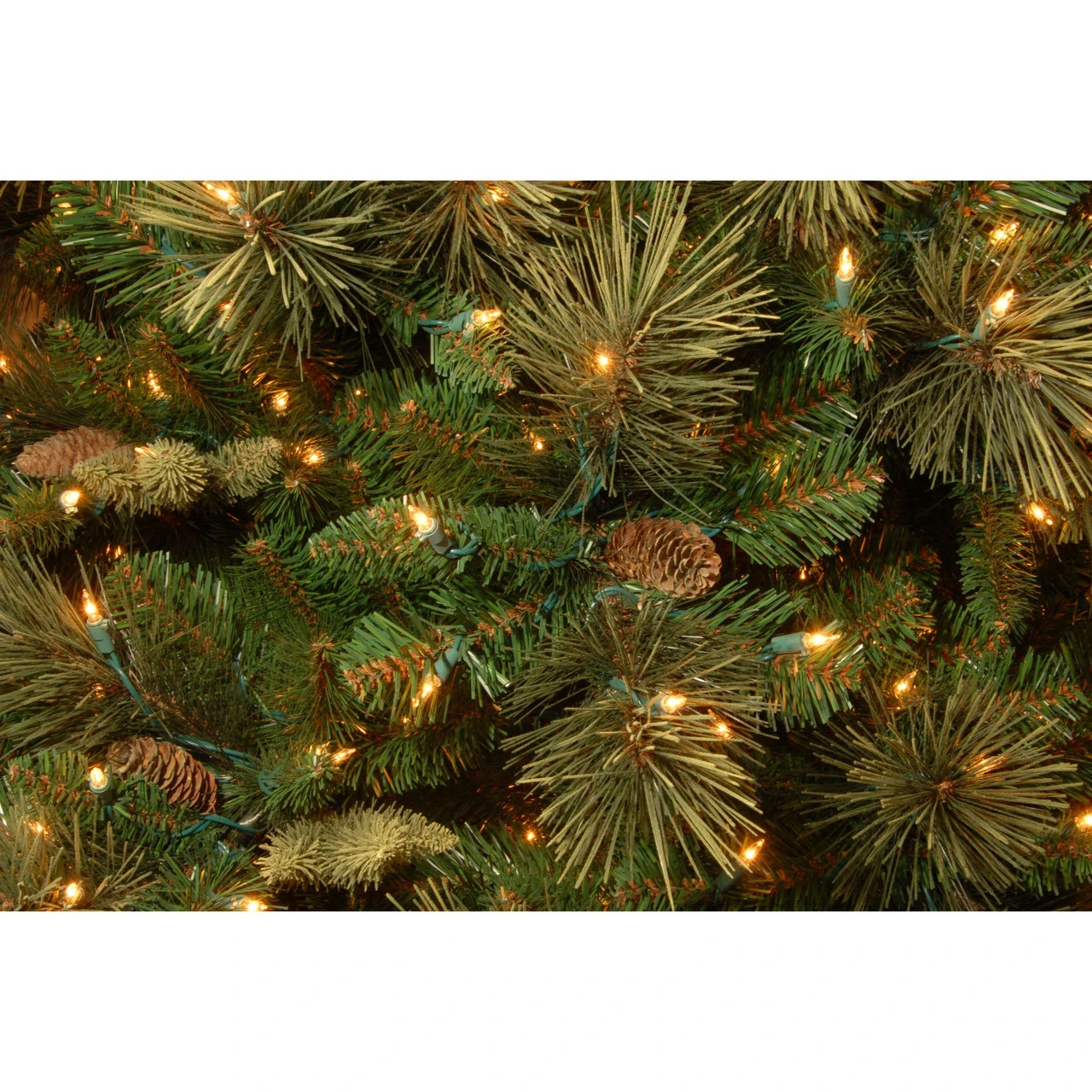 9 Ft. Carolina Pine Slim Tree With Clear Lights 3 9 Ft. Carolina Pine Slim Tree With Clear Lights - Image 3