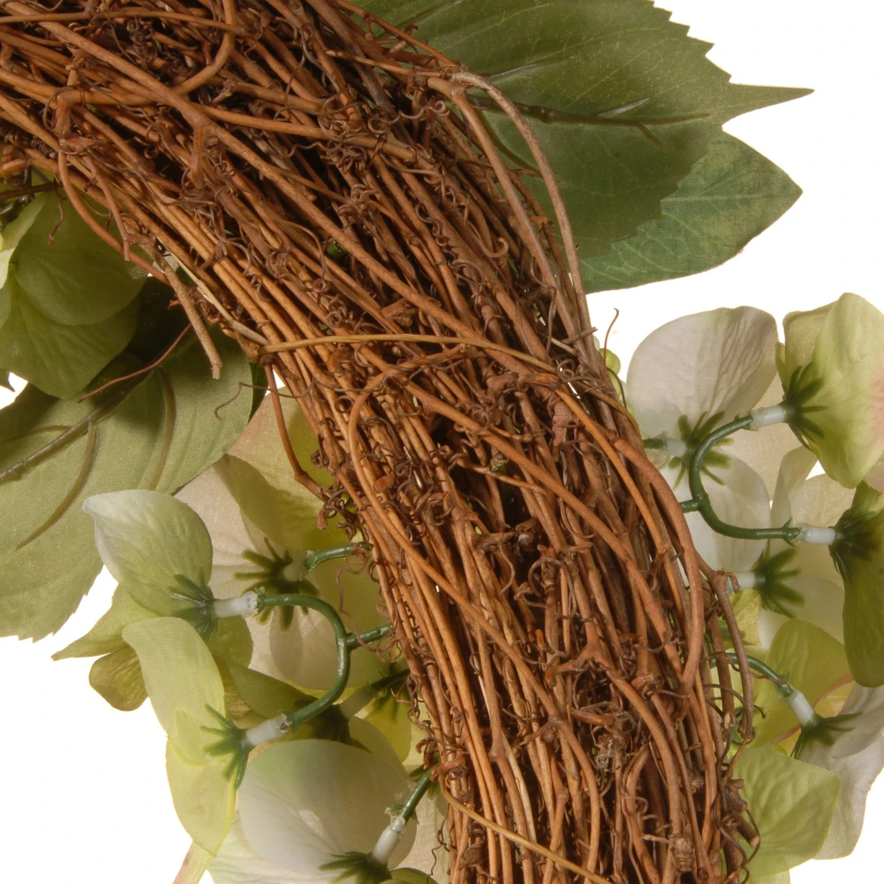 Hydrangea Flower And Berries Garden Accents Artificial Wreath - 24-Inch 5 Hydrangea Flower And Berries Garden Accents Artificial Wreath - 24-Inch - Image 5