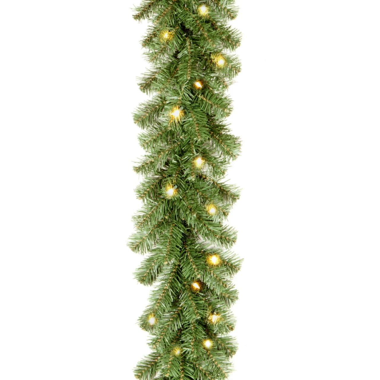 9' X 10” Pre-Lit Kincaid Spruce Artificial Christmas Garland - Clear Lights 1 9' X 10” Pre-Lit Kincaid Spruce Artificial Christmas Garland - Clear Lights