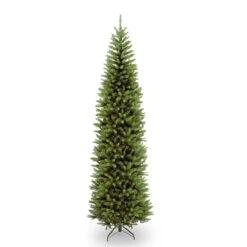 9’ Kingswood Fir Pencil Artificial Christmas Tree – Unlit