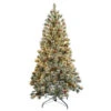 6.5 Ft. Crystal Cashmere Tree With Clear Lights