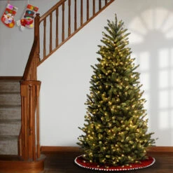 7’ Pre-Lit Natural Fraser Medium Fir Artificial Christmas Tree - Multi-Color Lights -Best Christmas Store dnat naffslh1 70lo 3 08465.1667580418