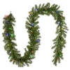 9' X 10" Battery Operated Pre-Lit Norwood Fir Artificial Christmas Garland – Multi-Color LED Lights