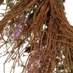 Mixed Leaf Spring Artificial Wreath - 22-Inch, Unlit -Best Christmas Store dnat rac w030012a 3 87713.1667519983