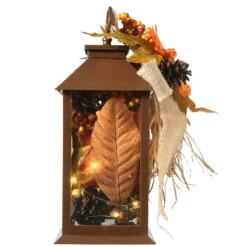 12" LED Lighted Fall Harvest Sunflower Lantern 10 12" LED Lighted Fall Harvest Sunflower Lantern -Best Christmas Store dnat rah sk2533a 1 5 00189.1667517613