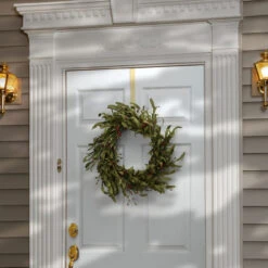 Swirl Grass Artificial Thanksgiving Wreath - 22-Inch, Unlit -Best Christmas Store dnat rahv da102w 1 3 20282.1667643080