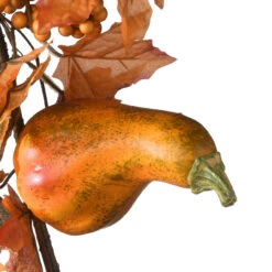 72" Maple Leaf And Pumpkins Artificial Garland – Unlit -Best Christmas Store dnat rahv lfg51870 3 58964.1667642195