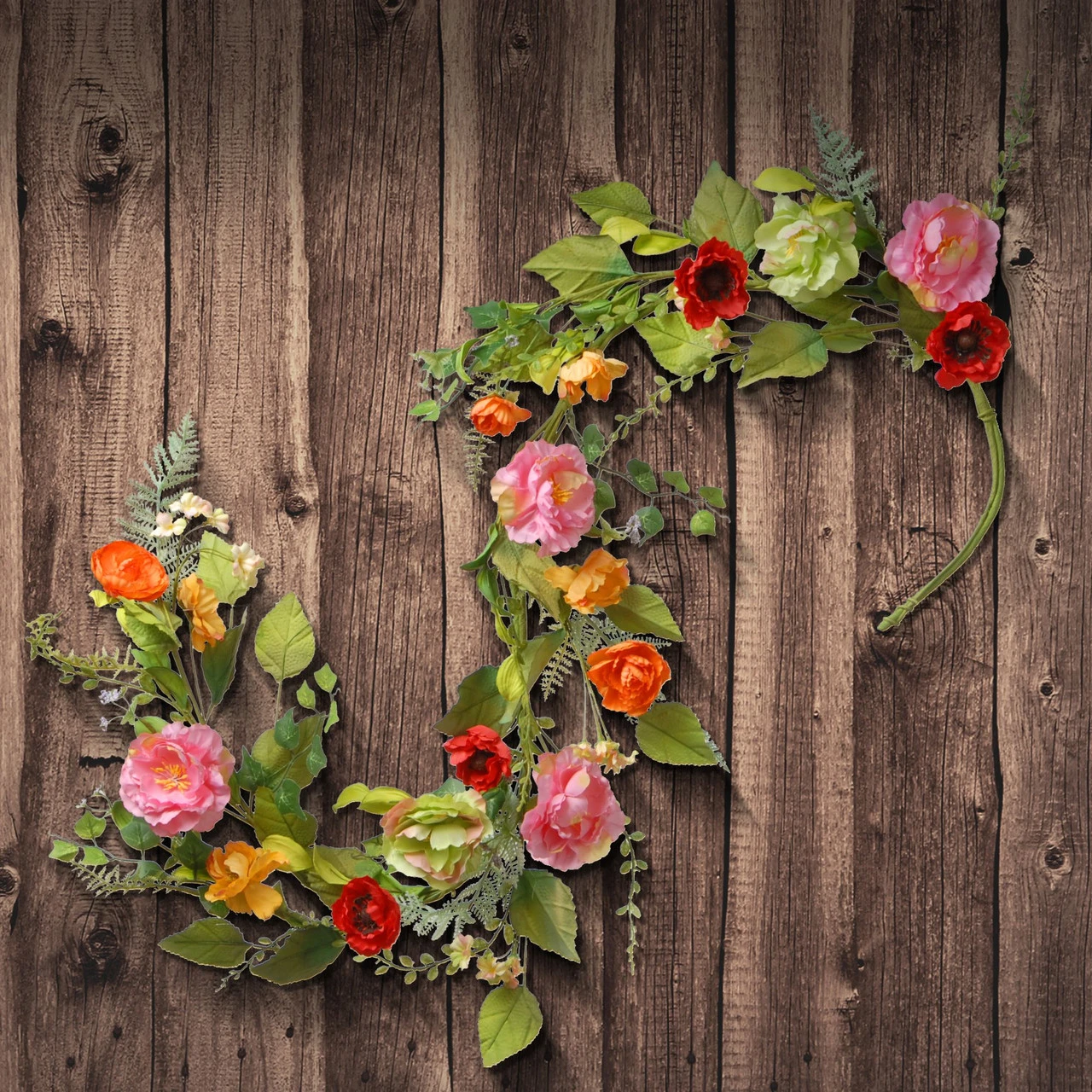 5' Spring Flower Garland 4 5' Spring Flower Garland - Image 4