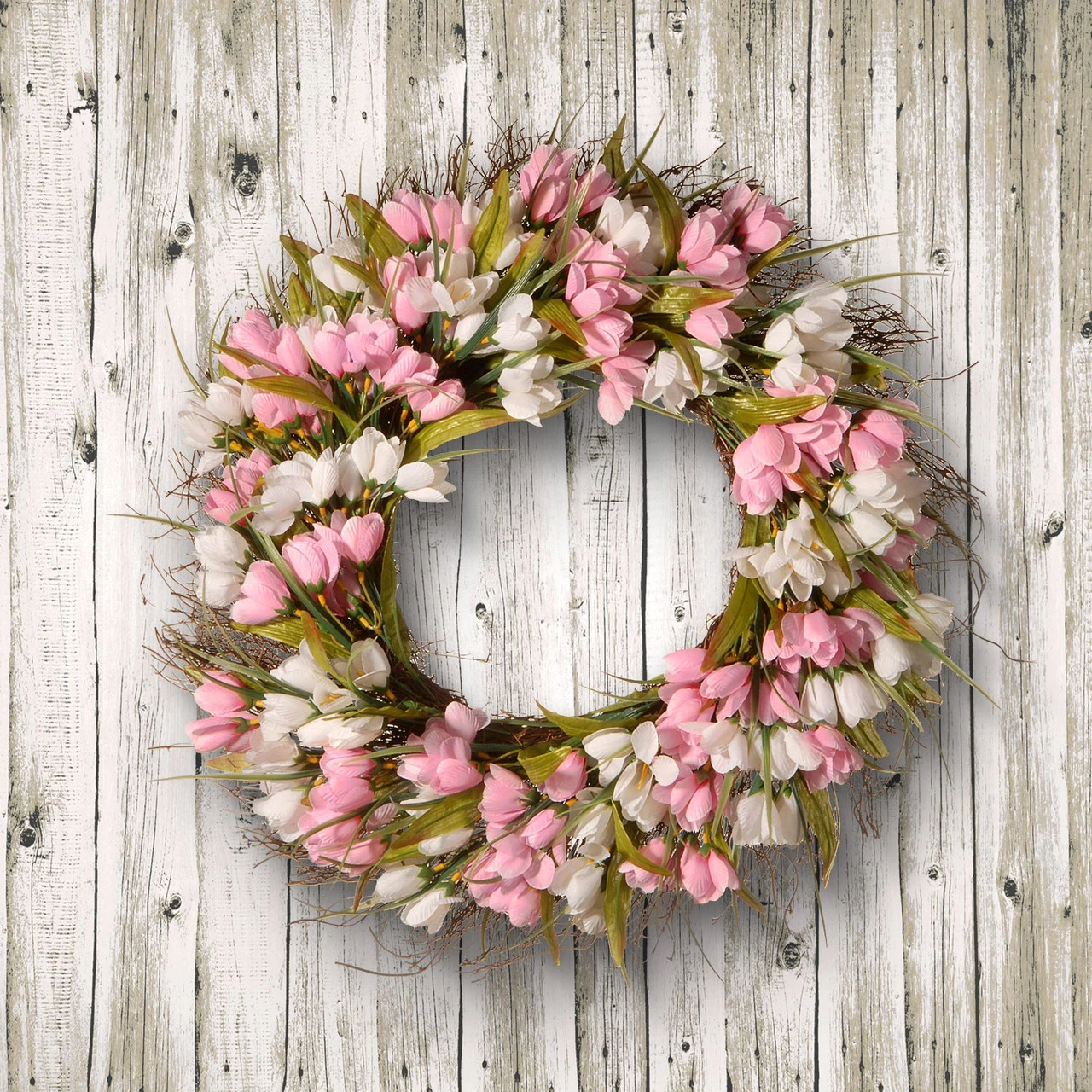 21" Tulip Wreath 4 21" Tulip Wreath - Image 4
