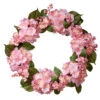24" Pink Hydrangea Wreath