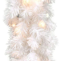 9' X 10" Pre-Lit Wispy Willow White Artificial Christmas Garland - Clear Lights 5 9' X 10" Pre-Lit Wispy Willow White Artificial Christmas Garland - Clear Lights -Best Christmas Store dnat wogw1 300 9a 1 3 75135.1667663977